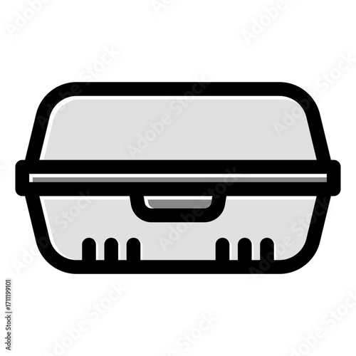 food takeaway packaging icon