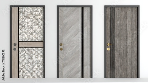 Modern Interior Doors Collection with Unique Textures and Designs