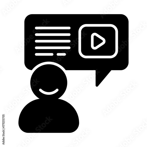 online learning solid icon
