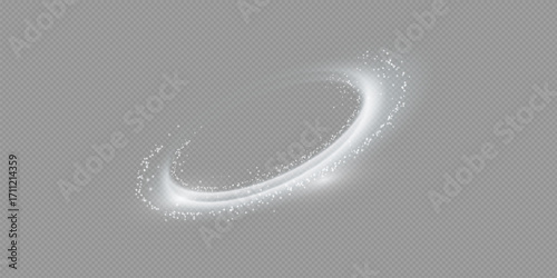 Texture of cold winter wind. Holiday vector snowstorm. Christmas cold snowstorm effect. Light effect for advertising