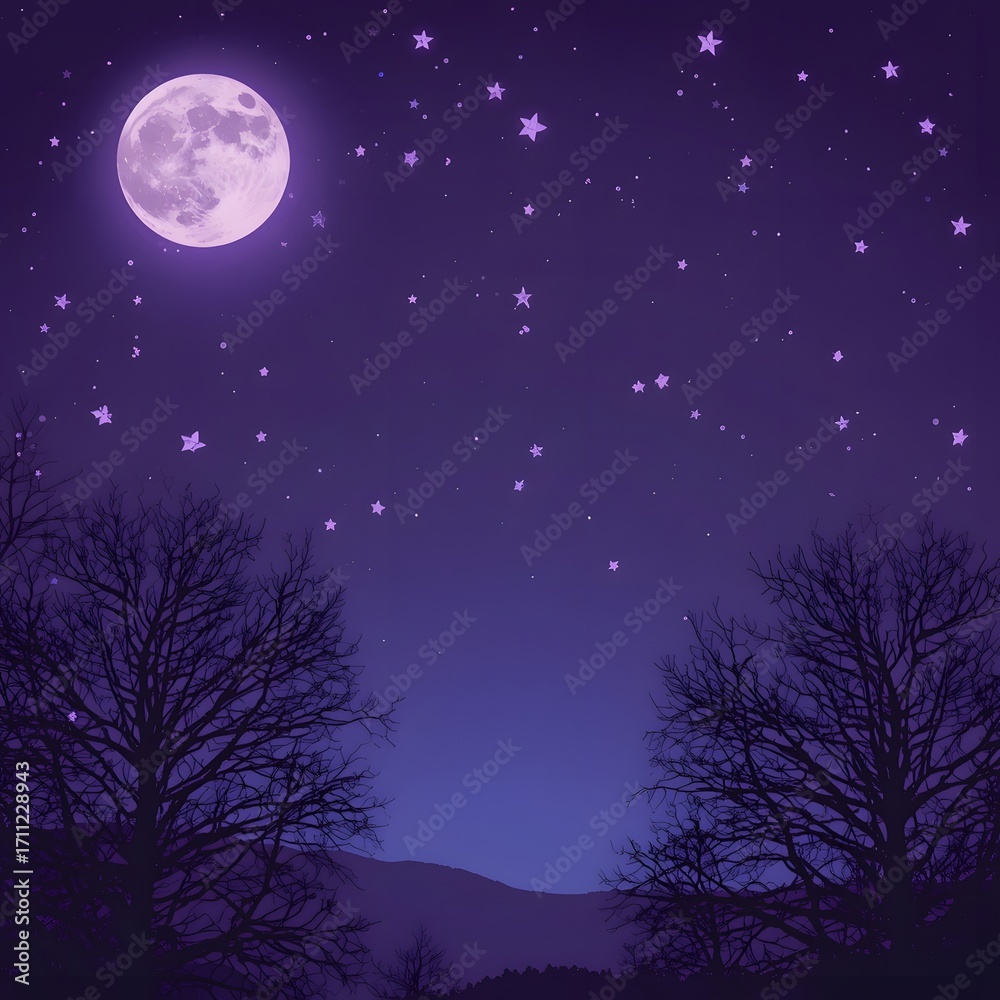 Fototapeta premium Night sky