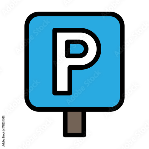 Parking Sign Icon