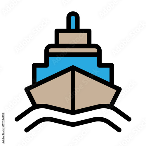 Ferry Boat Icon