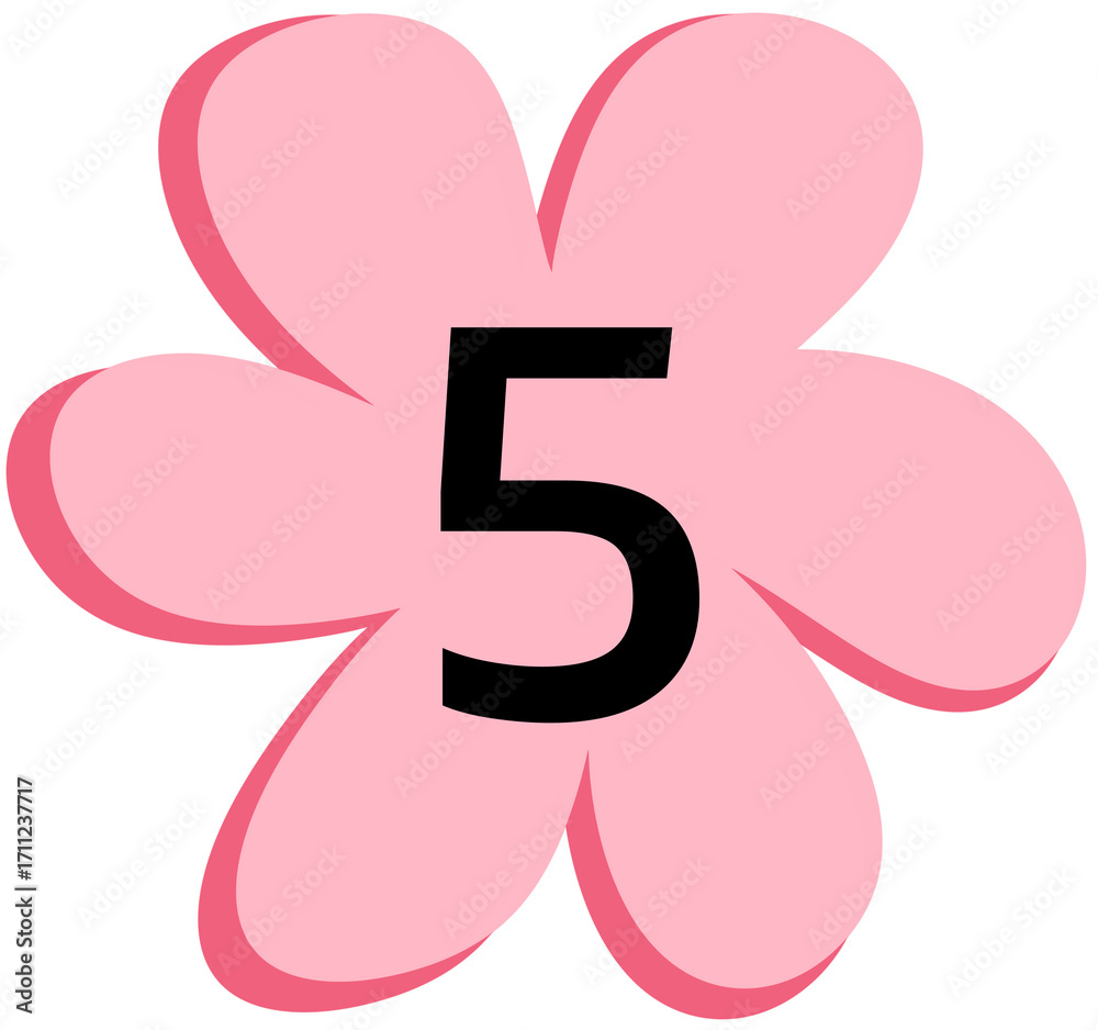 Obraz premium Number