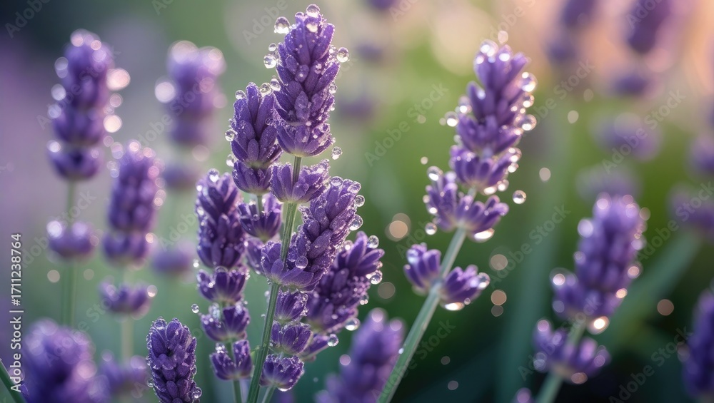 Obraz premium Lavender flowers purple lavender field lavender plant lavender blossom lavender garden lavender aroma lavender