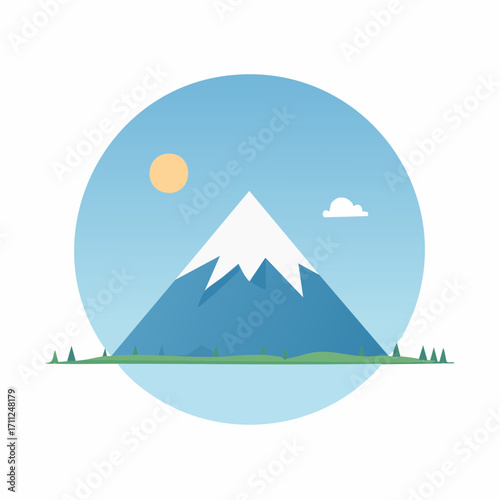 Serene beach scene with gentle waves lapping onto a sandy shore against a clear blue sky with a calm and peaceful mood.