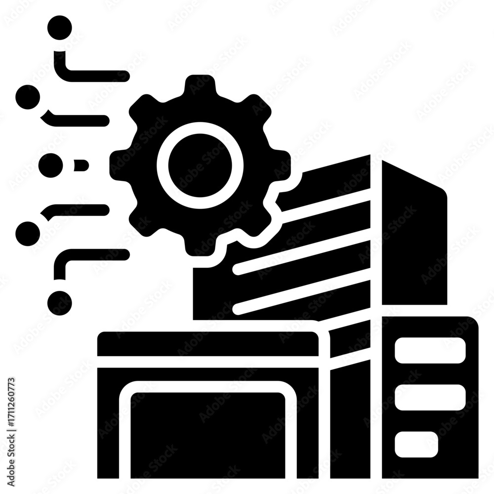 Fototapeta premium Egovernment Icon