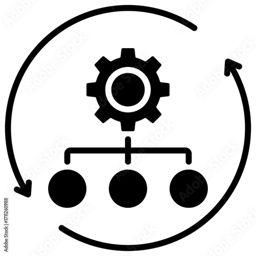 Organization Structure Icon