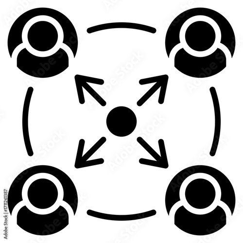 Cross Functional Icon