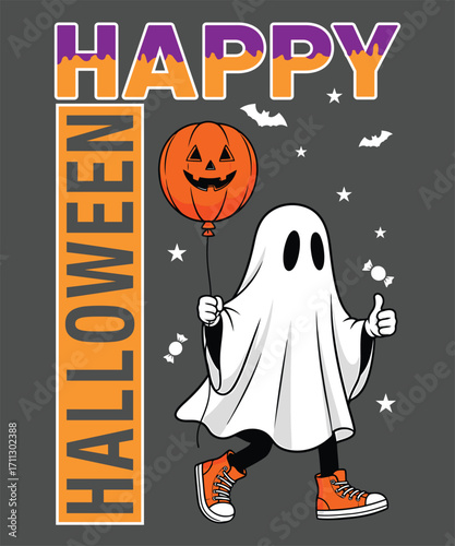 happy halloween vector art