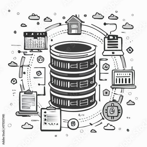 Corporate culture workshop abstract concept vector illustrations.