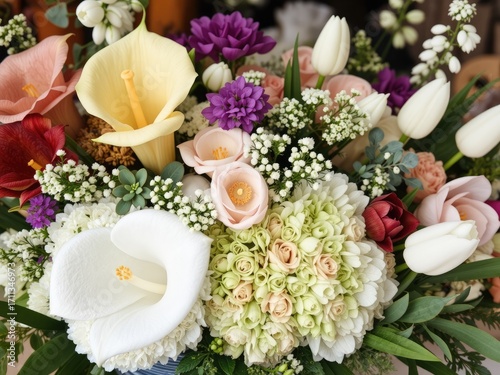 A Bountiful Bloom:  Spring Flowers at the Florist