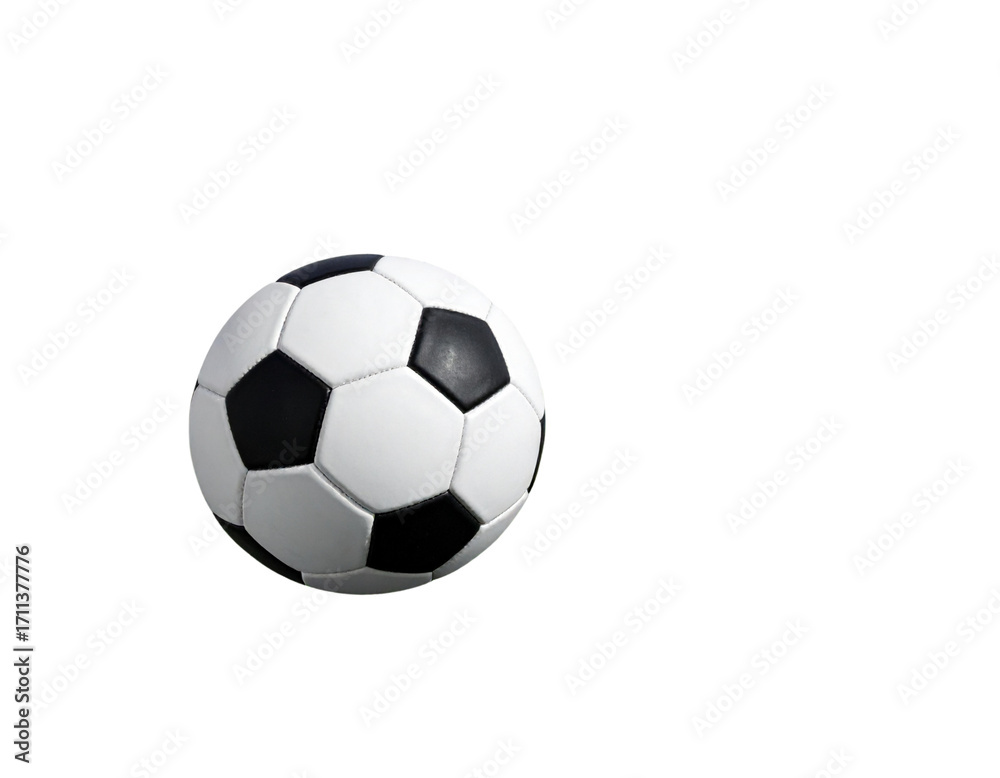 Fototapeta premium Scoring Shot in Soccer Match