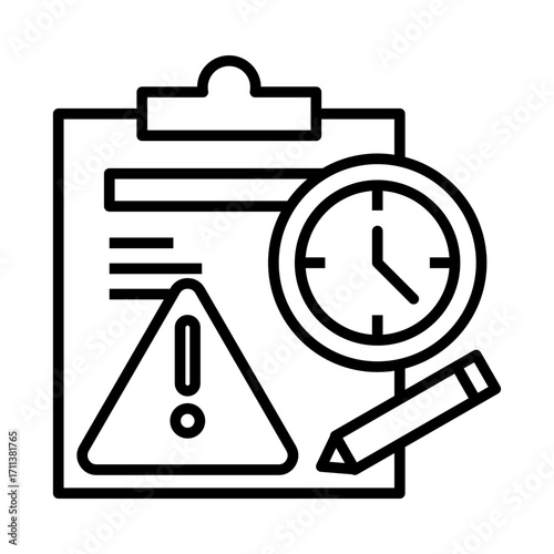 contingency plan icon