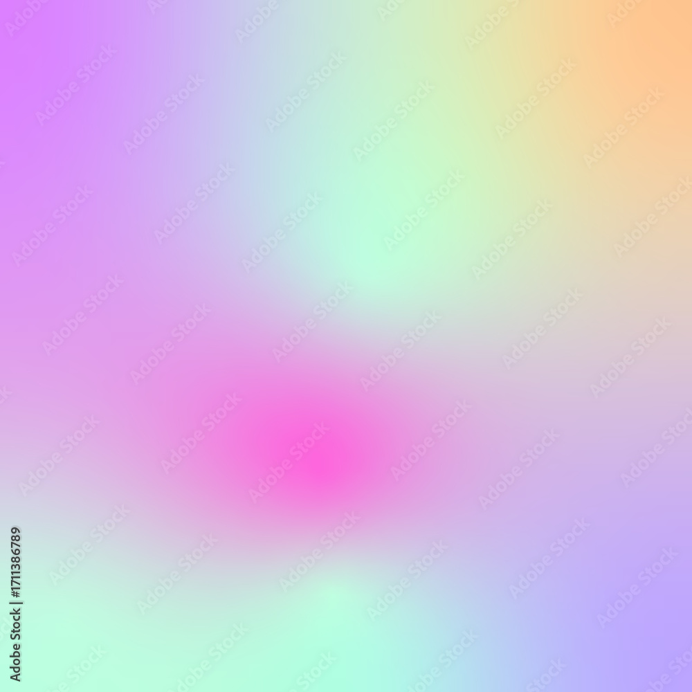 Obraz premium Vibrant Pink and Purple Pastel Gradient fairy tale