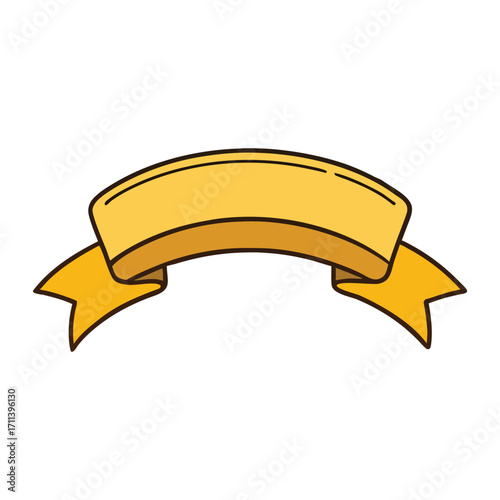 A golden ribbon shines with elegance and grace, symbolizing celebration, success, and awareness. Its bright glow adds charm to gifts, décor, and special occasions.
