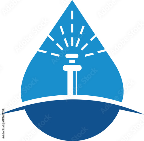 unique irrigation icon