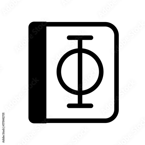 Philosophical Concepts Line Icon of Philosophy Icon Set