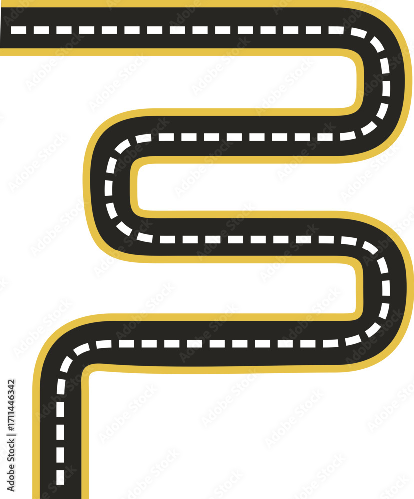 Fototapeta premium Road Illustration