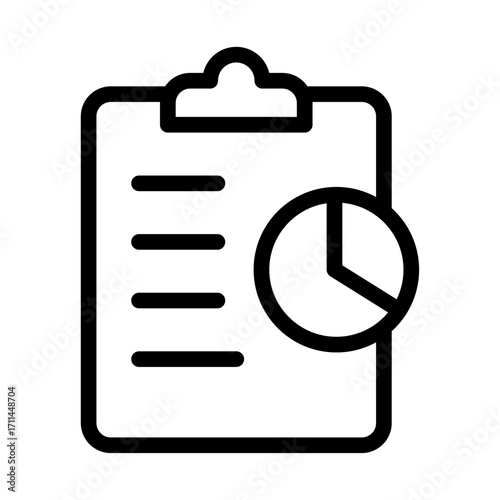 Time Log Line Icon of Formative Assessment Icon Set
