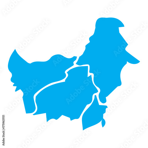 Province Map Vector
