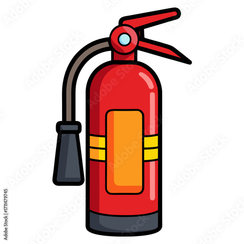 fire extinguisher vector