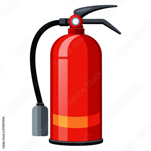 red fire extinguisher