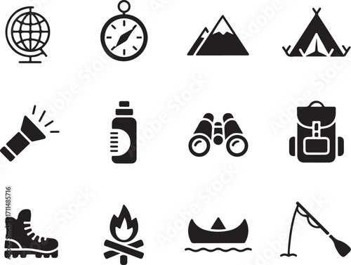 Adventure awaits with outdoor camping necessities