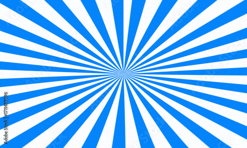 abstract sunburst pattern  light blue and white color rays, forming a sunburst design background, striking visual effect on white background for wallpapers, banners, graphics work