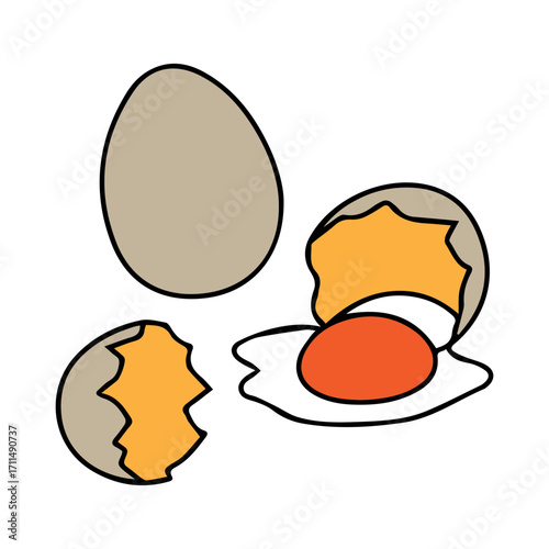 Fresh Eggs Illustration