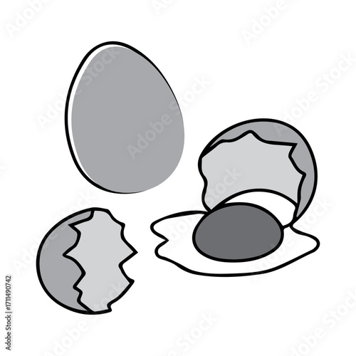 Simple egg graphic