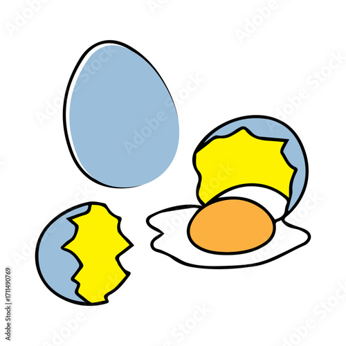 Cracked Eggs Art
