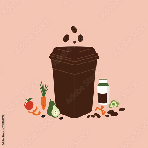 Composting Coffee