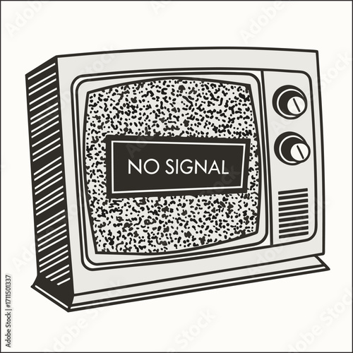 Playful Line Illustration for Television Advertising
