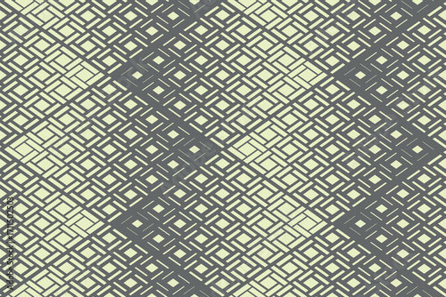 Abstract geometric pattern. A seamless vector background. Gray and beige ornament. Graphic modern pattern. Simple lattice graphic design