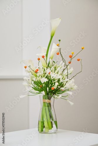 flowers in vase