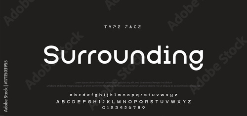 modern font alphabet. stylish fonts style. Typography custom logotype fonts.