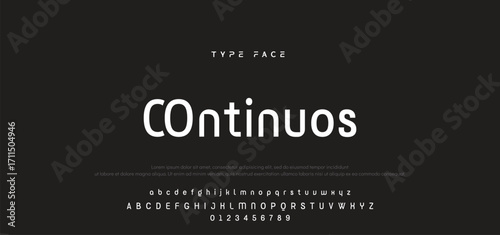 modern font alphabet. stylish fonts style. Typography custom logotype fonts.