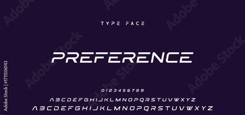 modern font alphabet. stylish fonts style. Typography custom logotype fonts.