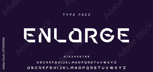 modern font alphabet. stylish fonts style. Typography custom logotype fonts.