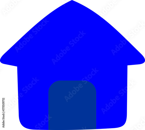 Home house residence dwelling illustration vector