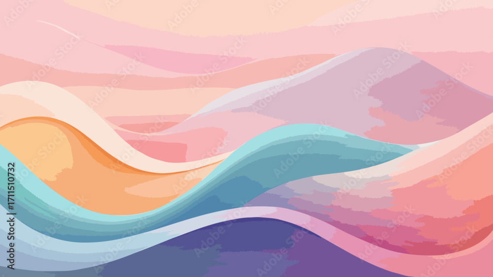 Fototapeta premium abstract wave background