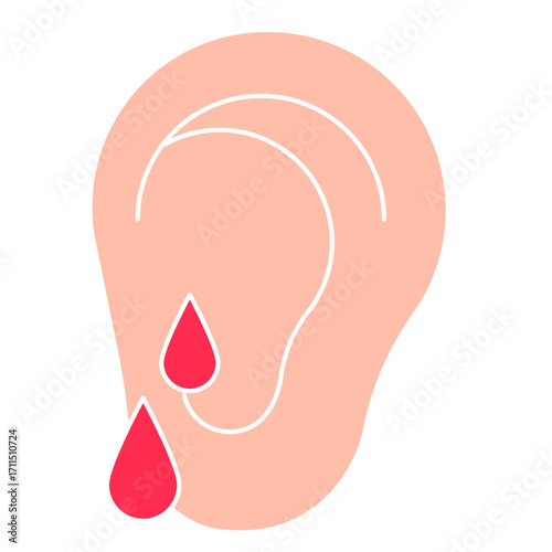 Earache Discomfort Icon