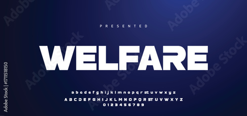 Digital Abstract minimal modern alphabet fonts for logo. Typography technology electronic digital music future creative font. vector illustration.