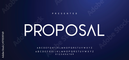 Digital Abstract minimal modern alphabet fonts for logo. Typography technology electronic digital music future creative font. vector illustration.