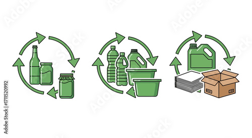Recycling Process Transforming Waste into Resources through Sustainable Practices in an Eco-Friendly Manner