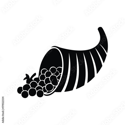 vector illustration of a black cat