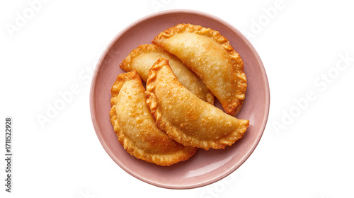 Delicious Panzerotti Italian Street Food isolated on transparent background Remove png, Clipping Path, 