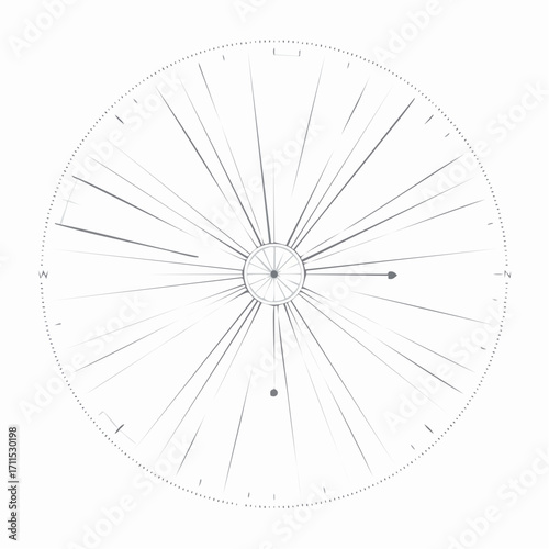 Celestial Chart A Radial Diagram of Astrological Elements
