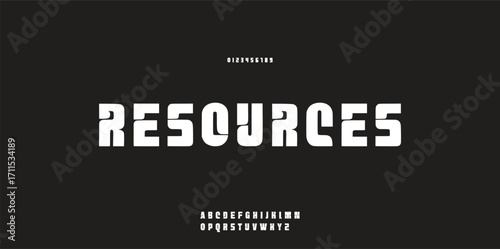 modern creative alphabet. Future fonts style. Typography uppercase and lowercase fonts. vector illustration.